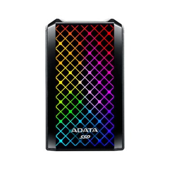 Unidad de Estado Sólido Externo ADATA SE900G 512GB USB 3.2 RGB Modelo ASE900G-512GU32G2-CBK