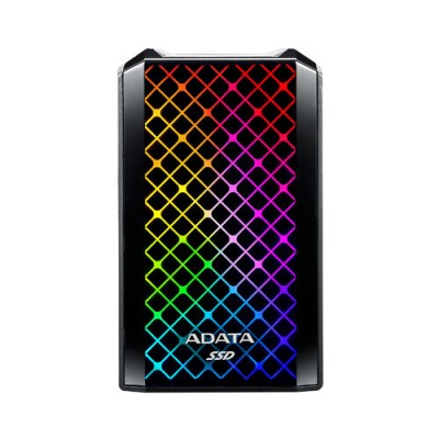 Unidad de Estado Sólido Externo ADATA SE900G - 512GB - USB 3.2 - RGB - ASE900G-512GU32G2-CBK