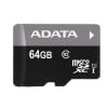 Memoria MicroSDXC ADATA - 64GB - Clase 10 - UHS-I - C/Adaptador - AUSDX64GUICL10-RA1 Memoria MicroSDXC ADATA - 64GB - Clase 10 - UHS-I - C/Adaptador - AUSDX64GUICL10-RA1