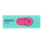 Memoria USB ADATA UV220 - 32GB - USB 2.0 - Turquesa/Rosa - AUV220-32G-RGNPK