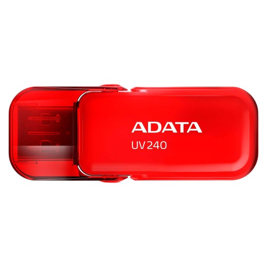 Memoria USB ADATA UV240 - 64GB - USB 2.0 - Rojo - AUV240-64G-RRD