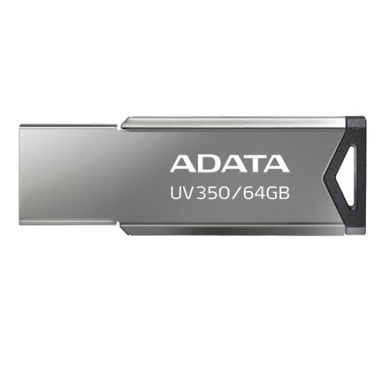 Memoria USB ADATA UV350 - 32GB - USB 3.2 - Plata - AUV350-32G-RBK