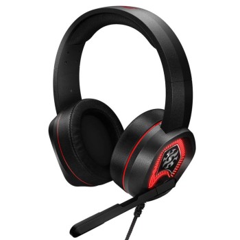 Diadema Gamer ADATA XPG EMIX H20 - Alámbrico - Micrófono - RGB - Negro con Rojo - EMIX H20 Diadema Gamer ADATA XPG EMIX H20 - Alámbrico - Micrófono - RGB - Negro con Rojo - EMIX H20
