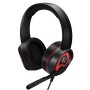 Diadema Gamer ADATA XPG EMIX H20 - Alámbrico - Micrófono - RGB - Negro con Rojo - EMIX H20
