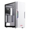 Gabinete Gamer ADATA XPG STARKER - ATX/Micro ATX/Mini ITX - 2 Ventiladores - Panel Lateral - Blanco - STARKER-WHCWW