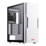 Gabinete Gamer ADATA XPG STARKER - ATX/Micro ATX/Mini ITX - 2 Ventiladores - Panel Lateral - Blanco - STARKER-WHCWW
