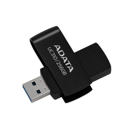 Memoria USB ADATA UC310 - 128GB - USB 3.2 - Negro - UC310-128G-RBK