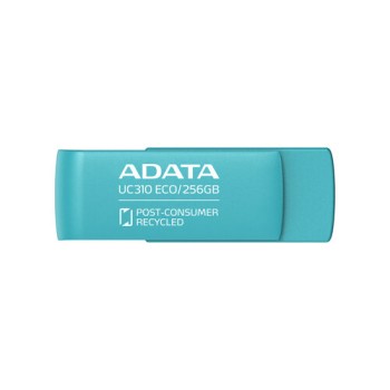 Memoria USB ADATA UC310 ECO - 256GB - USB 3.2 - Verde - UC310E-256G-RGN