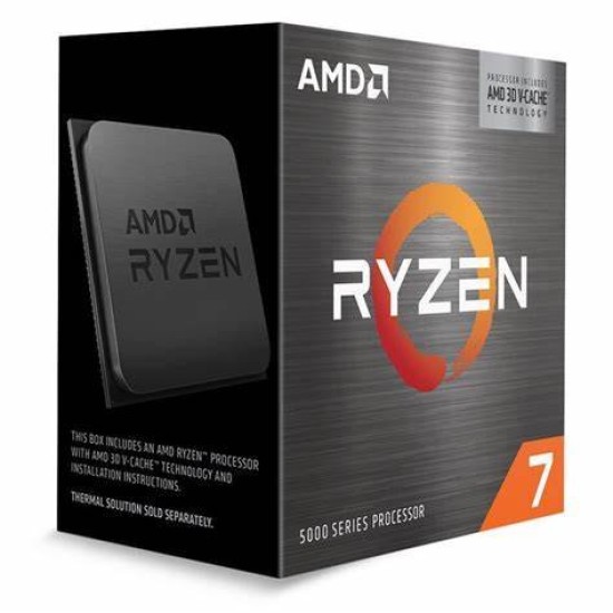 Procesador AMD Ryzen 7 5800X3D - 3.4GHz - 8 Núcleos - Socket AM4 - 96MB Caché - 105W - 100-100000651WOF