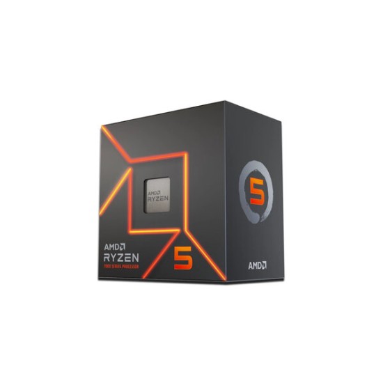 Procesador AMD Ryzen 5 7600 - 3.8GHz - 6 Núcleos - Socket AM5 - 32MB Caché - 65W  - 100-100001015BOX