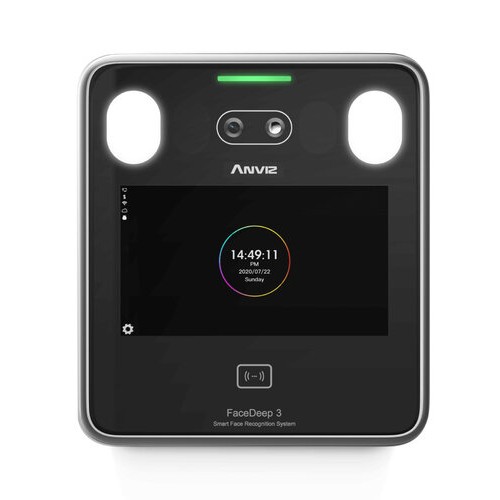 Lector Biométrico Anviz FaceDeep 3 - Reconocimiento Facial - 6000 Usuarios - AN-FACEDEEP3