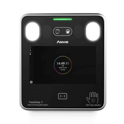 Lector Biométrico Anviz FaceDeep 3 IRT - Reconocimiento Facial - 6000 Usuarios - AN-FACEDEEP3IRT