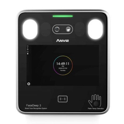Lector Biométrico Anviz FaceDeep 3 IRT - Reconocimiento Facial - 6000 Usuarios - AN-FACEDEEP3IRT