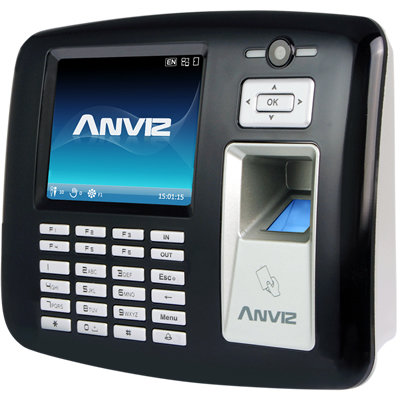 Control de Acceso Anviz AN-OA1000-WIFI - 3.5" - 5,000 Huellas - 3 MP - WinCE 5.0 - AN-OA1000-WIFI