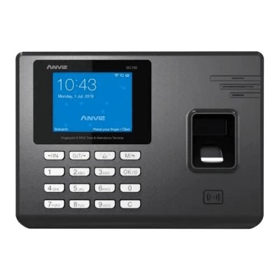 Terminal Biométrica Anviz AN-GC100 - 2.8" - 1,000 Huellas - 1,000 Tarjetas - 100,000 Registros - TCP/IP - AN-GC100