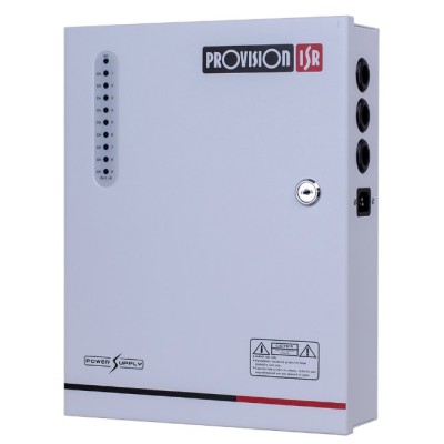 Sistema de Alimentación Provision-ISR - 9 Canales - 12V - 10A - PR-10A9CH-B