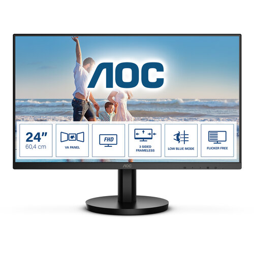 Monitor AOC 24B3HM 23.8 Pulgadas Full HD con HDMI y VGA Monitor AOC 24B3HM 23.8 Pulgadas Full HD con HDMI y VGA