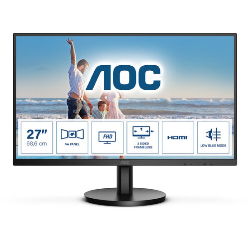 Monitor AOC 27B3HM - 27" - Full HD - HDMI - VGA - 27B3HM