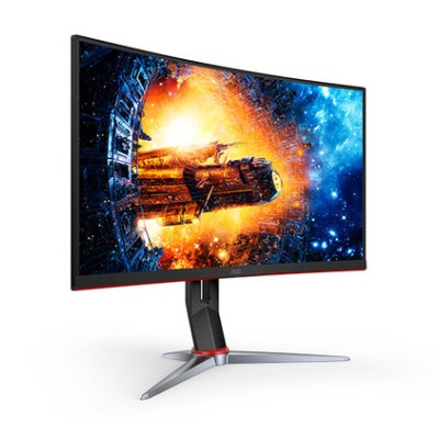 Monitor Gamer AOC C24G2 - 24" - Full HD - 165Hz - HDMI - VGA - DisplayPort - Curvo - C24G2