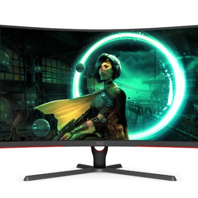 Monitor Gamer AOC C32G3E - 32" - Full HD - 165Hz - HDMI - DisplayPort - Curvo - C32G3E