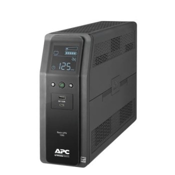 UPS APC Back-UPS PRO BR - 1350VA/810W - 10 Contactos - Línea interactiva - LCD - AVR - BR1350M2-LM