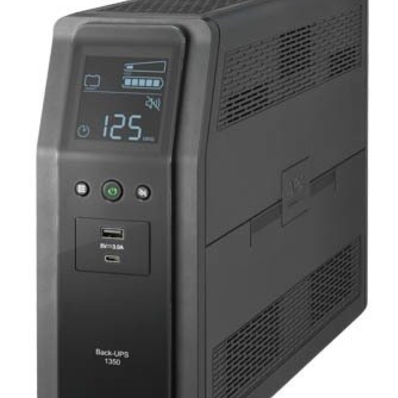 UPS APC Back-UPS PRO BR - 1350VA/810W - 10 Contactos - Línea interactiva - LCD - AVR - BR1350M2-LM