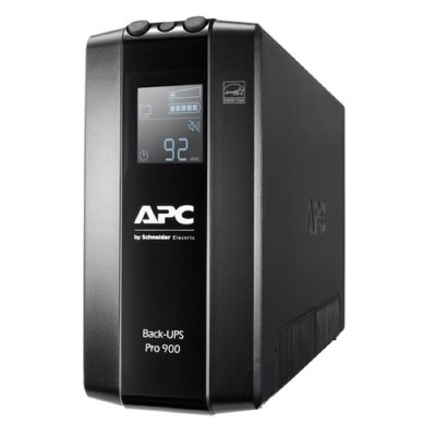 UPS APC BR900MI - 900VA/540W - 6 Contactos - Línea interactiva - LCD - AVR - BR900MI