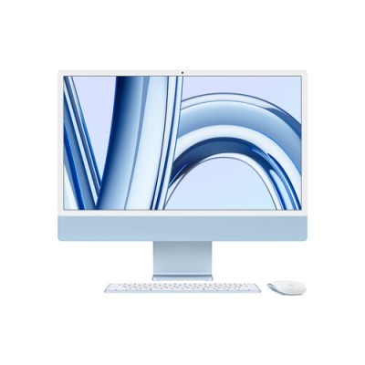 iMac  - 24" - Chip M3 - 8GB - 256GB SSD - macOS - Azul - MQRC3E/A