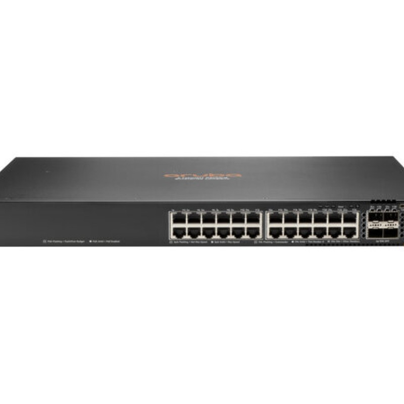 Switch Aruba 6300F - 24 Puertos - Gigabit - 4 SFP - Gestionado - JL666A