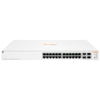 Switch Aruba JL684B - 24 Puertos Gigabit + 4 SFP - Gestionado PoE+ Switch Aruba JL684B - 24 Puertos Gigabit + 4 SFP - Gestionado PoE+
