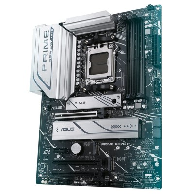 Tarjeta Madre ASUS PRIME X670-P - Socket AM5 - 4xDDR5 - 5200/5000/4800MHz - HDMI - DisplayPort - M.2 - USB 2.0/3.2 - ATX - PRIME X670-P