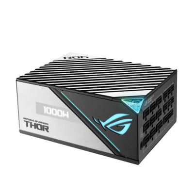 Fuente de Poder ASUS ROG Thor 1000W Platinum II - 1000w - ATX - 20 + 4 Pines - SATA - ARGB - ROG-THOR-1000P2-GAMING