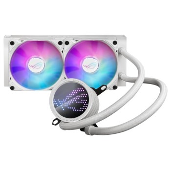 Enfriamiento Líquido ASUS ROG RYUO III 240 ARGB White Edition - 2 Ventiladores - 2200RPM - RGB - ROG RYUO III 240 ARGB WHT