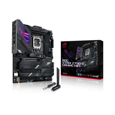 Tarjeta Madre ASUS ROG STRIX Z790-E GAMING WIFI - Socket 1700 - 4x DDR5 - 4800/5600/7800+(OC)MHz - HDMI - DisplayPort - USB 2.0/3.2 - ATX - ROG STRIX Z790-E GAMING WIFI