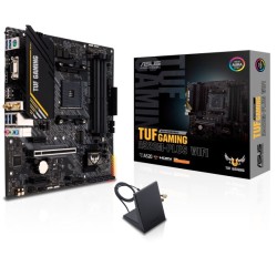 Tarjeta Madre ASUS TUF GAMING A520M-PLUS WIFI - Socket AM4, Micro ATX, Wi-Fi y Bluetooth 5.0