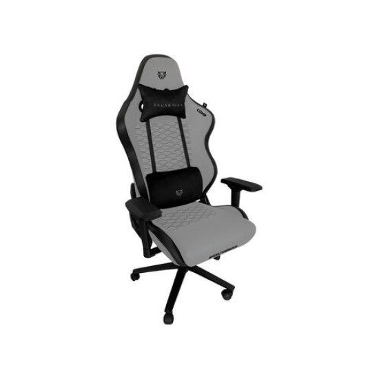 Silla Gamer Balam Rush THUNDER COMP - Soporta 150kg - Gris con Negro - BR-932929