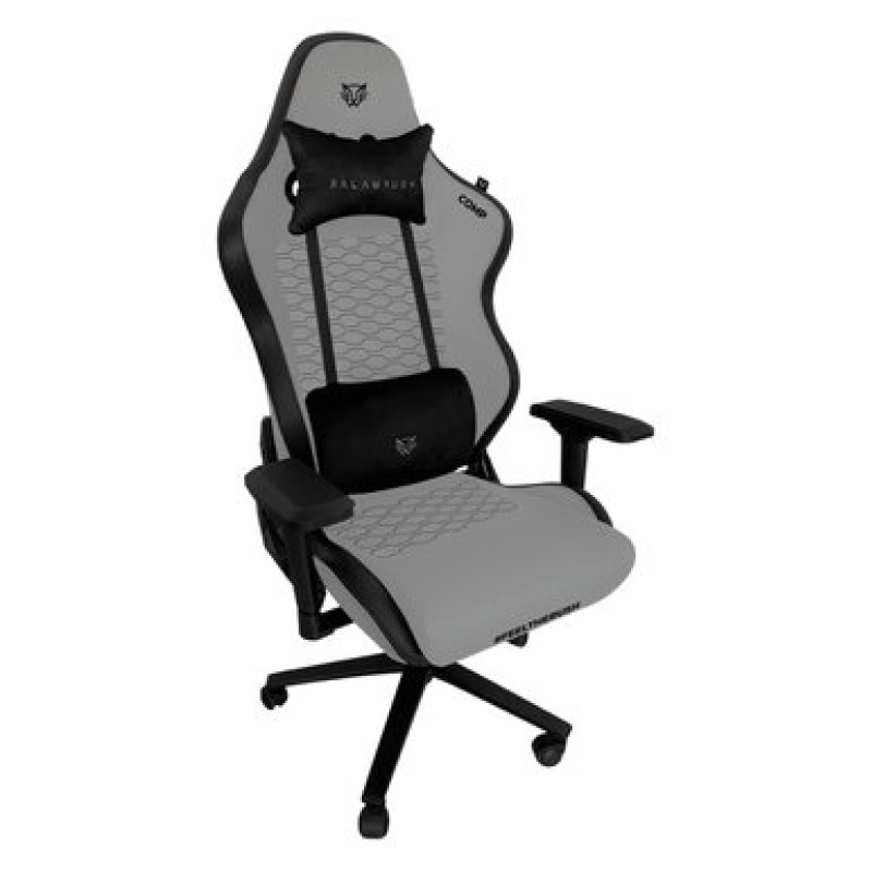 Silla Gamer Balam Rush THUNDER COMP - Soporta 150kg - Gris con Negro - BR-932929