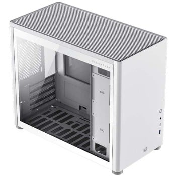Gabinete Gamer Balam Rush ERIS FROST GI985 - Micro Torre - Micro ATX/Mini ITX - Panel Lateral - Blanco - BR-935647