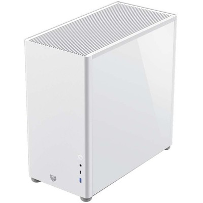 Gabinete Gamer Balam Rush ERIS FROST GM985 - Media Torre - ATX/Micro ATX/Mini ITX - Panel Lateral - Blanco - BR-935678