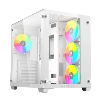 Gabinete Gamer Balam Rush Tank Pro GM930 - Media Torre - Micro ATX/Mini-ITX - Panel Lateral - BR-935951