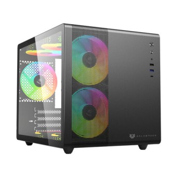 Gabinete Gamer Balam Rush TANK MINI GI930 - Mini Torre - Micro ATX/Mini ITX - 3 Ventiladores - Panel Lateral - BR-936033