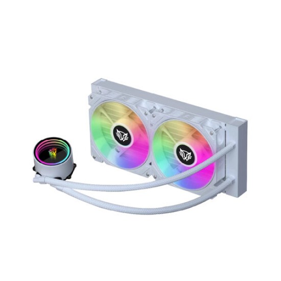 Enfriamiento Líquido Balam Rush Hydrox Pro HX20 - 2 Ventiladores - 1800 RPM - RGB - Blanco - BR-937375