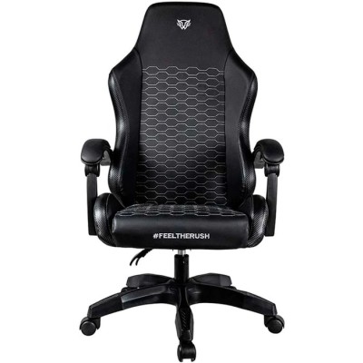 Silla Gamer Balam Rush Power Neat Ergonómica - Soporta 120kg - Negro - BR-938181