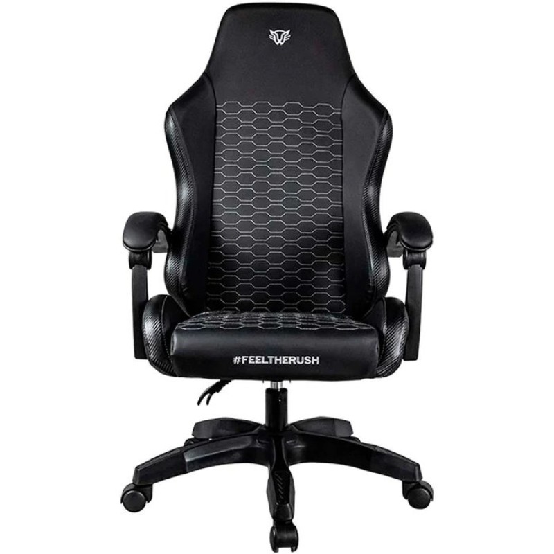 Silla Gamer Balam Rush Power Neat Ergonómica - Soporta 120kg - Negro - BR-938181