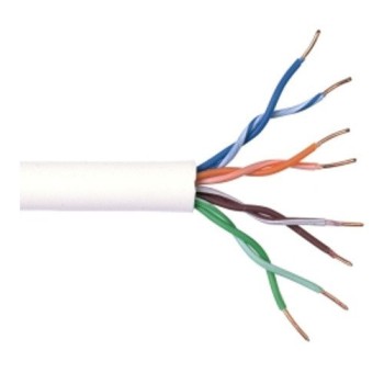 Bobina de Cable Belden Cat5e 305M 24 AWG Blanco Modelo 1583A 009U1000