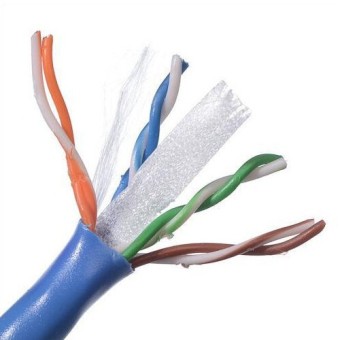 Bobina de Cable Belden Cat6 305M 23 AWG Azul Modelo 2412 006A1000