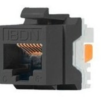 Conector RJ-45 Belden Cat6 Negro Modelo AX101321 Conector RJ-45 Belden Cat6 Negro Modelo AX101321