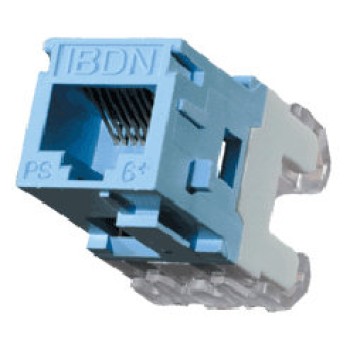 Jack Belden - Cat6 - RJ-45 - Azul - AX101326