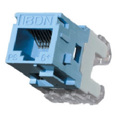 Jack Belden - Cat6 - RJ-45 - Azul - AX101326