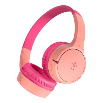 Audífonos Belkin Soundform Mini Inalámbricos Bluetooth con Cable 3.5mm - Rosa - AUD002btPK
